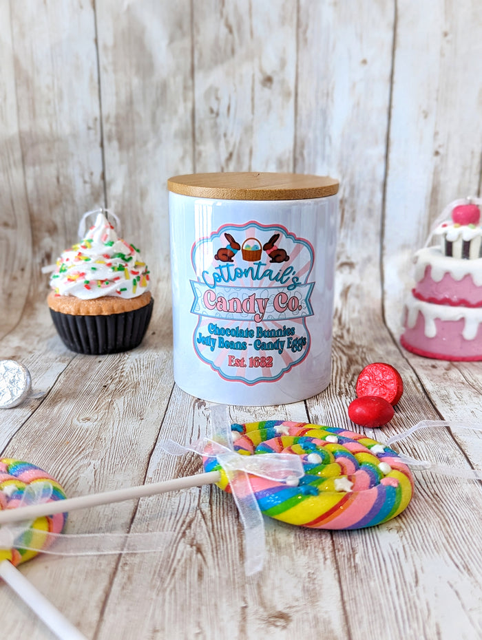 Chocolate Easter Bunny Ceramic Candy Jar - 25oz
