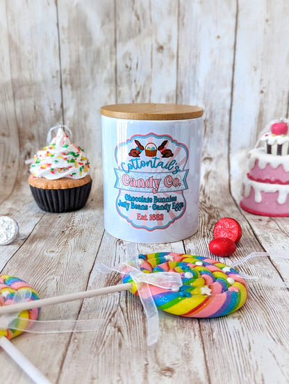 Chocolate Easter Bunny Ceramic Candy Jar - 25oz
