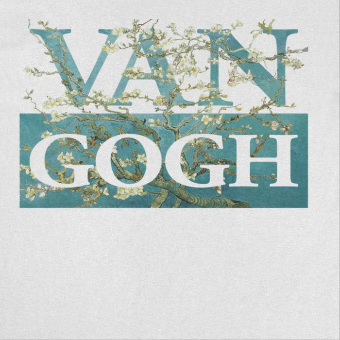 Classic Paintings Van Gogh Blossoms White T-Shirt