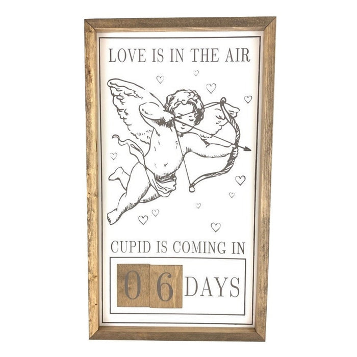 Cupid is Coming <br>Magnetic Valentines Countdown