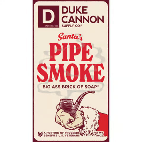 Duke Cannon Big Ass Brick of Soap in Santa's Pipe Smoke