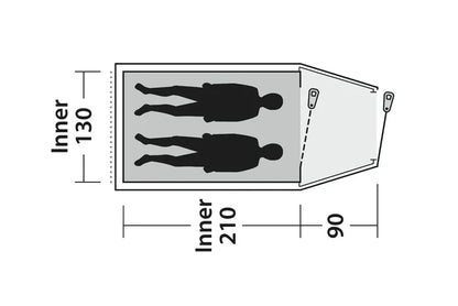 Earth 2 Person Tent