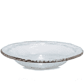 EDGEY SOUP BOWL IN PLATINUM