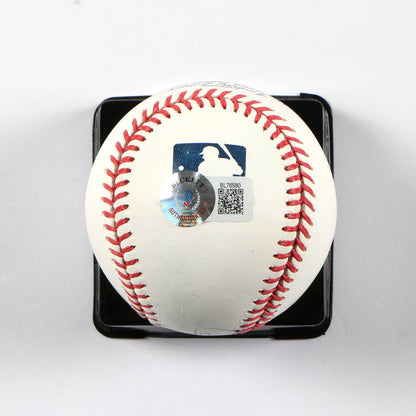 Evan Longoria Signed Official Major League Baseball - Inscribed "2023" - San Francisco Giants - Beckett COA
