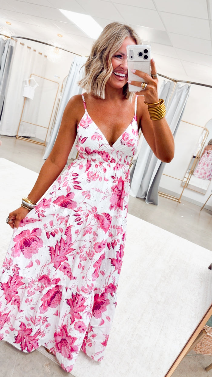 -FINAL SALE- Floral Muse Maxi Dress