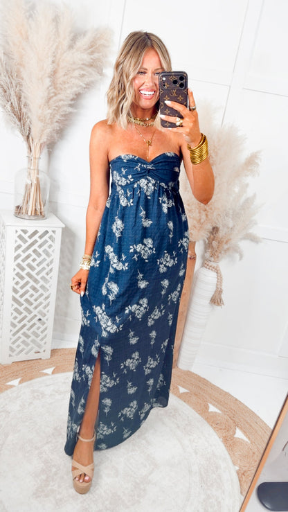 -FINAL SALE- Sophia Floral Maxi Dress