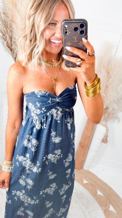 -FINAL SALE- Sophia Floral Maxi Dress