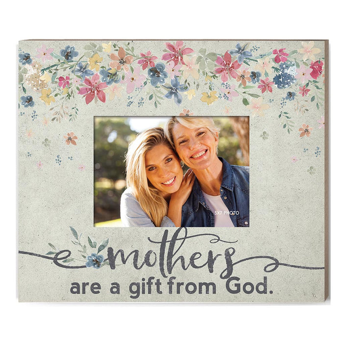 Floral Photo Frame Mothers are a Gift