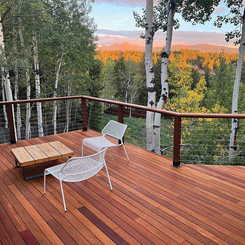 FSC® 1x6 Cumaru One-Sided Pre-Grooved - Advantage Lumber