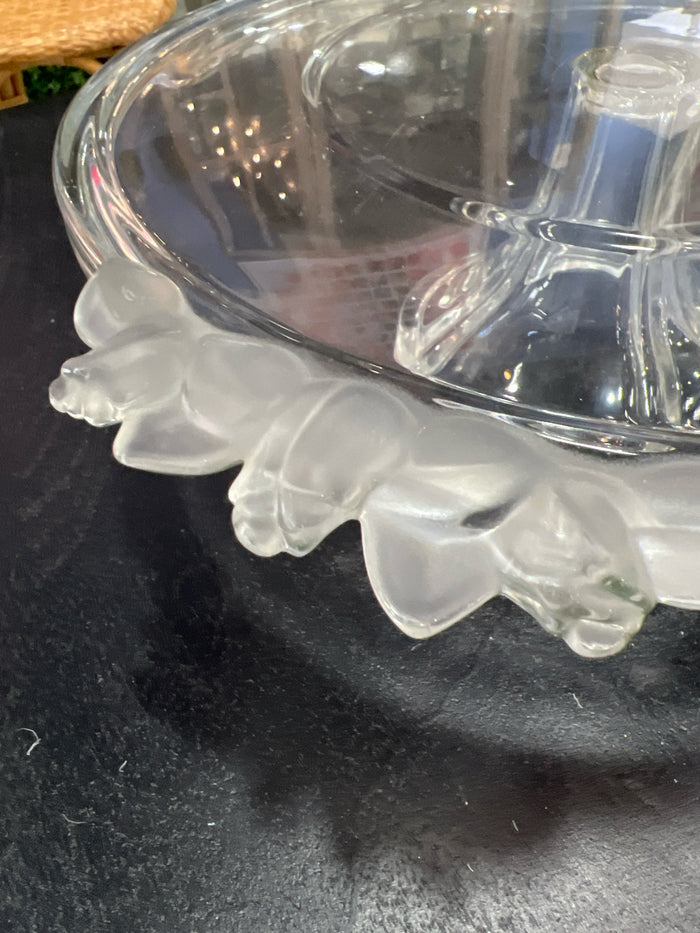 GLASS CAKE STAND