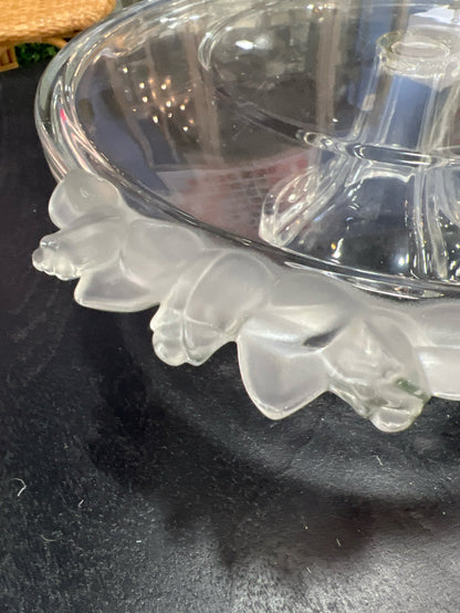 GLASS CAKE STAND