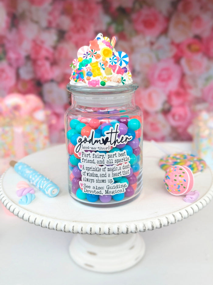 Godmother Definition Candy Jar With Frosting Lid