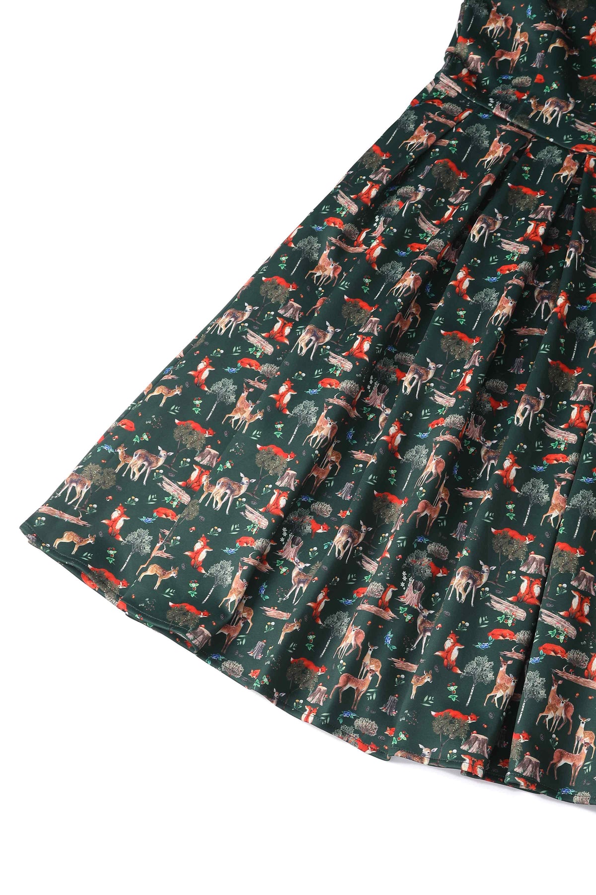 Amanda Green Woodland Fox & Deer Dress