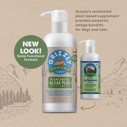 Grizzly Algal Plus Oil Food Supplement