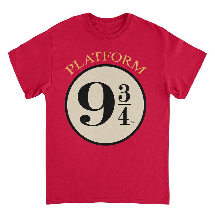 Harry Potter Platform 9 34 Red T-Shirt
