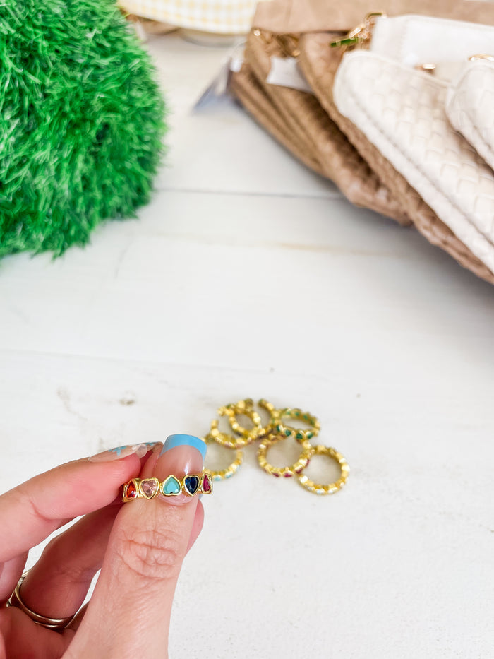 Heart Glow Ring-Mix