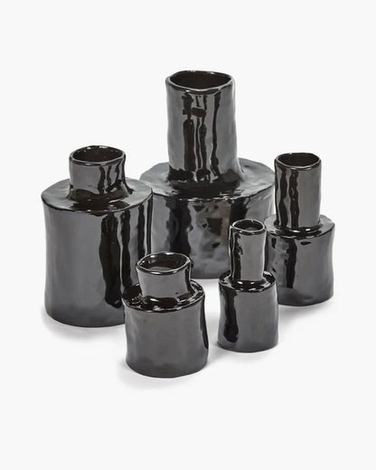 HELENA VASE IN BLACK, #3 MEDIUM
