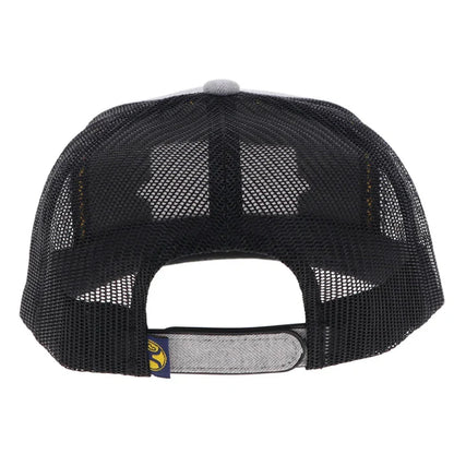Hooey "Diamond" Logo Patch Hat in Grey