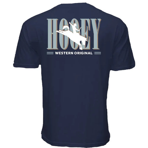 Hooey Men's Wild Ride Graphic Tee in Navy
