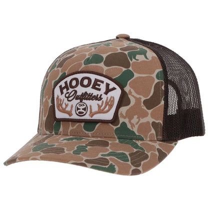Hooey "Outfitters" Logo Patch Hat in Camo