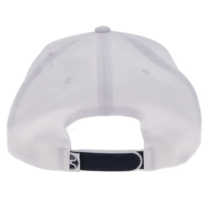 Hooey "Wild Ride" Embroidered Logo Rope Hat in White