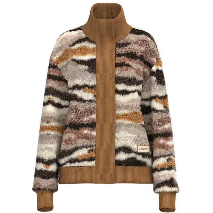 Hooey Women's Aspen Sherpa Jacket in Tan