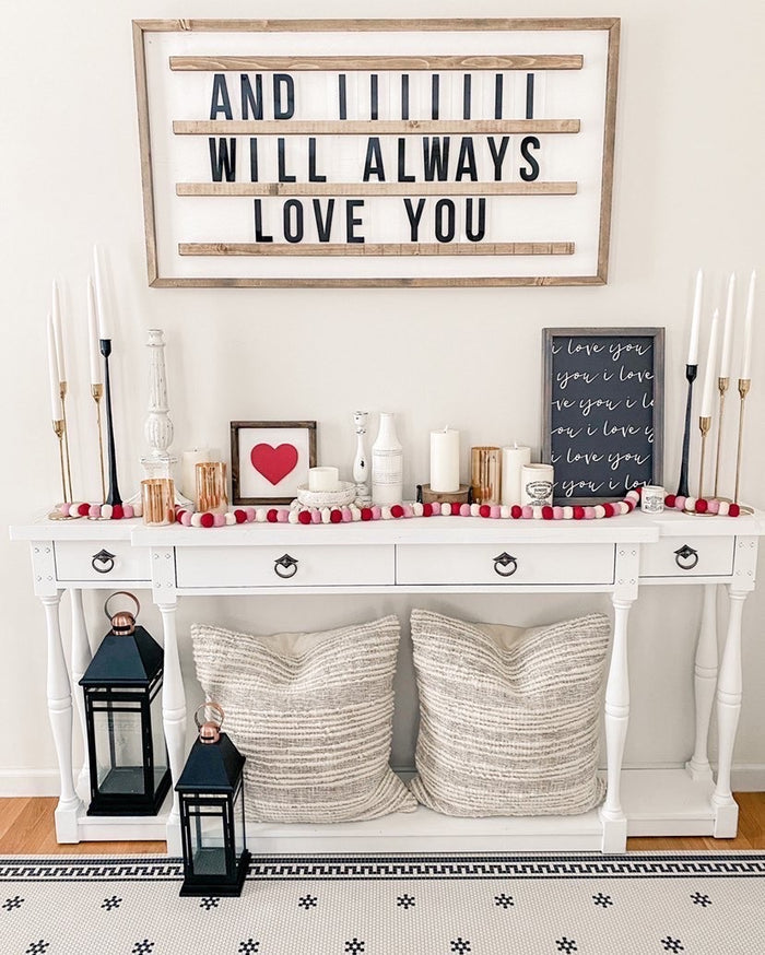 I Love You <br>Framed Saying