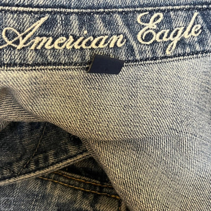 Jacket Denim By American Eagle In Blue Denim, Size: S