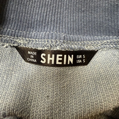 Jacket Other By Shein In Blue & Cream, Size: S