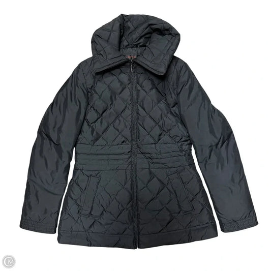 Jacket Puffer & Quilted By Via Spiga In Black, Size: S