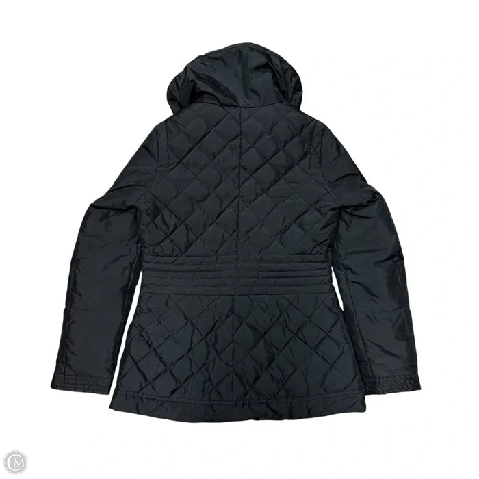 Jacket Puffer & Quilted By Via Spiga In Black, Size: S