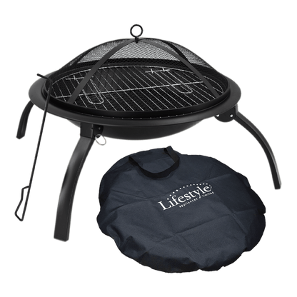 Kaida Traveller Portable Fire Pit + BBQ