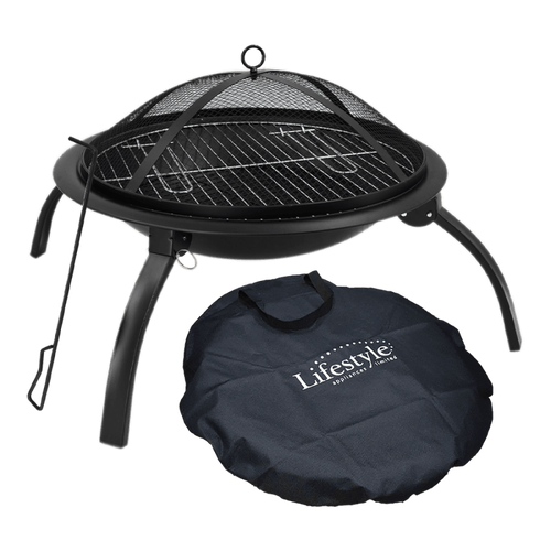 Kaida Traveller Portable Fire Pit + BBQ