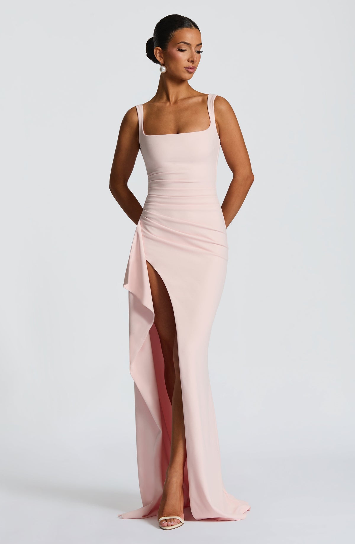Katana Maxi Dress - Blush