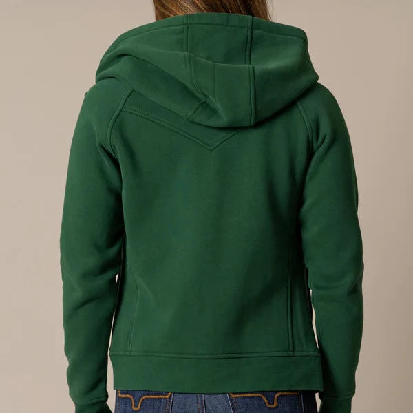 Kimes Ranch Women's Emma Zip Up Hoodie in Forest