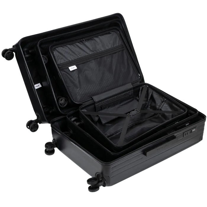 Walizka duża Wings ABS+ 28" Customized BLACK MON CHERI customized