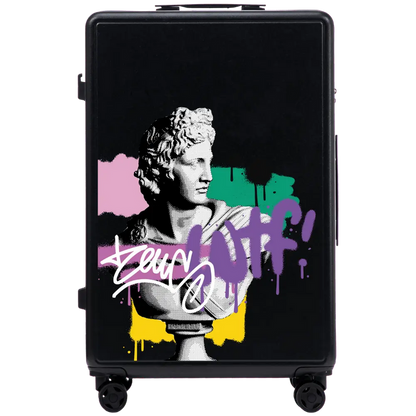 Walizka duża Wings ABS+ 28" Customized BLACK ZEUS customized