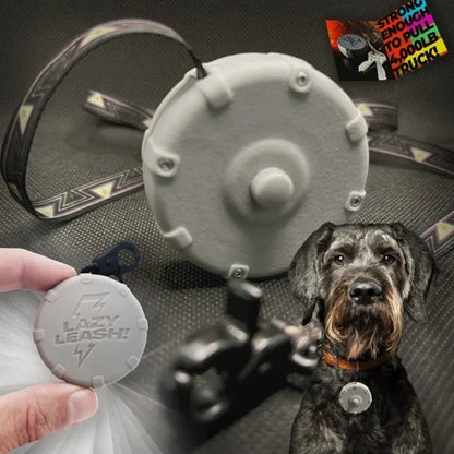 Lazy Leash Mini Wearable Power Leash Grey - Paw Naturals