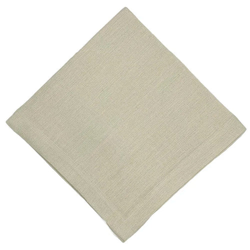 LINEN BASKETWEAVE NAPKIN IN ECRU