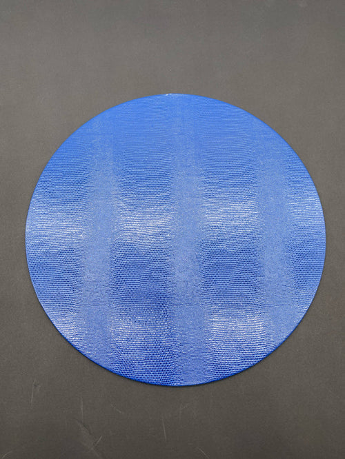 LIZARD PLACEMAT NAVY 14.5"