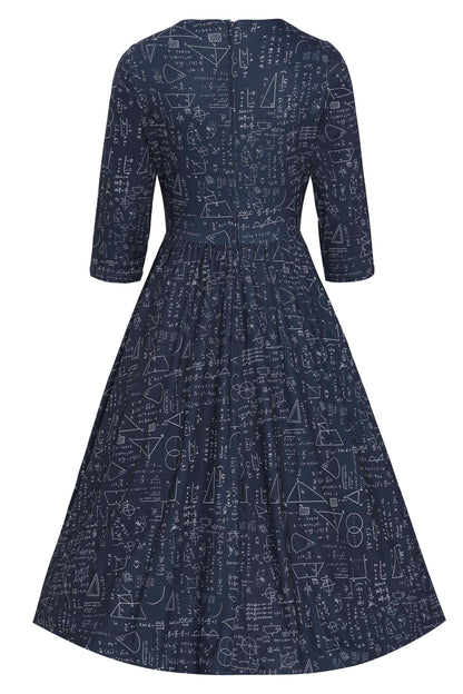 Billie Long Sleeved Maths Dress