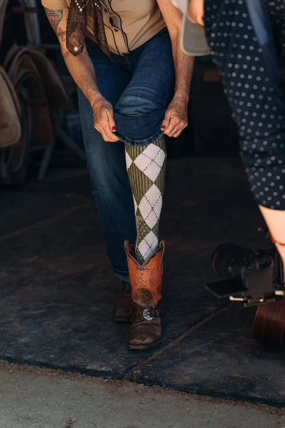 Lucky Chuck Women's Ranch Rider Performance Boot Socks