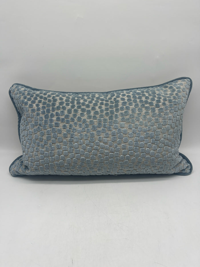 LUMBAR BLUE CUT VELVET
