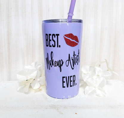 Makeup Artist Metal Tumbler (Mini Tumbler) - love-in-the-city-shop