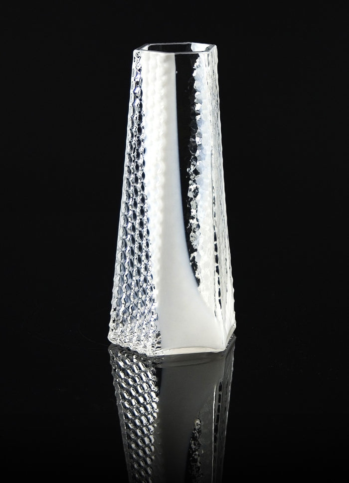MATT KOLBRENNER MINI WHITE SPLASH VASE
