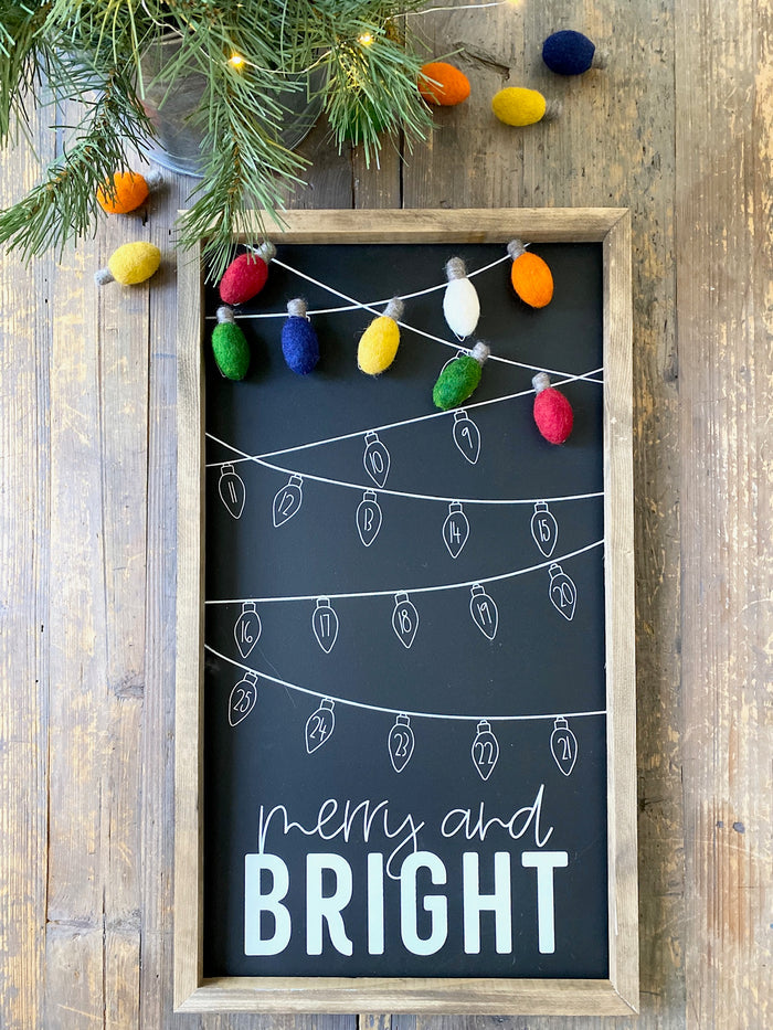 Merry & Bright Light <br>Magnetic Advent