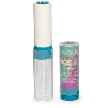 Messy Mutts Pet Hair Lint Roller Travel Size 6.8" - Paw Naturals