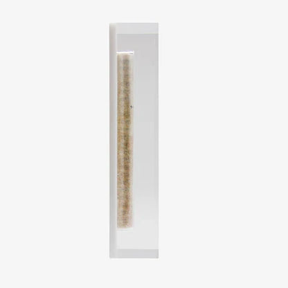 MEZUZAH IN WHITE COLORED ACRYLIC