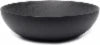 MOIRE TEXTURED DOUBLE WALL BOWL IN BLACK