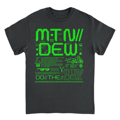 Mountain Dew Pixel Dew Black T-Shirt
